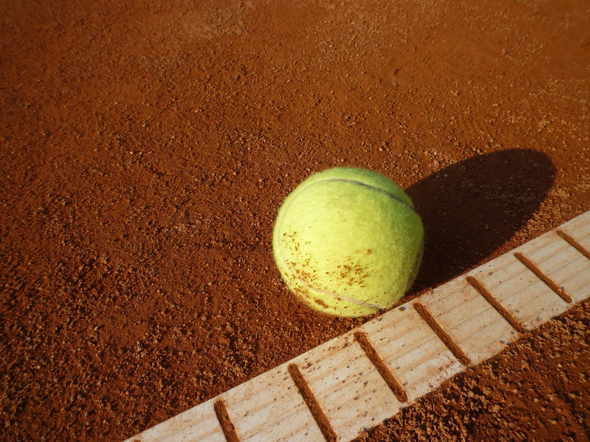 Tennis action background